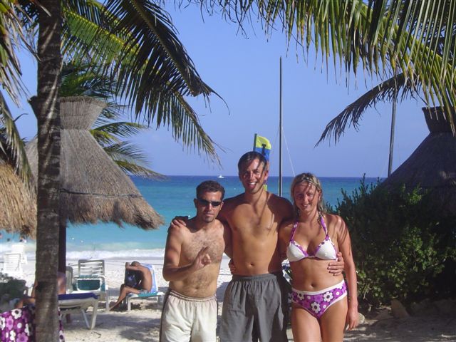 karla Chris and me