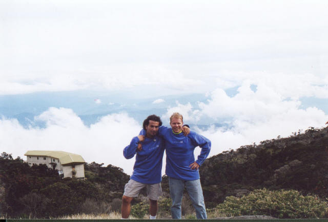 Ian and ME in Mont Kinabalu