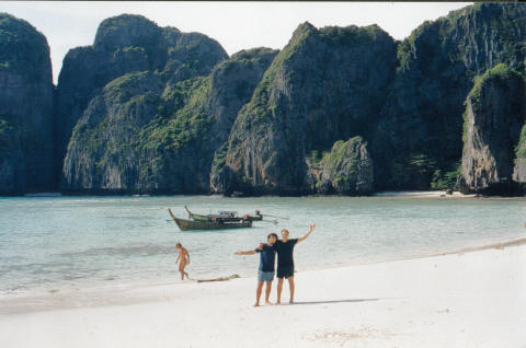 Ian and Me In Maya Bay
