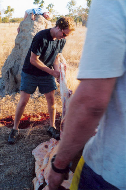 Ian with the Cow 2