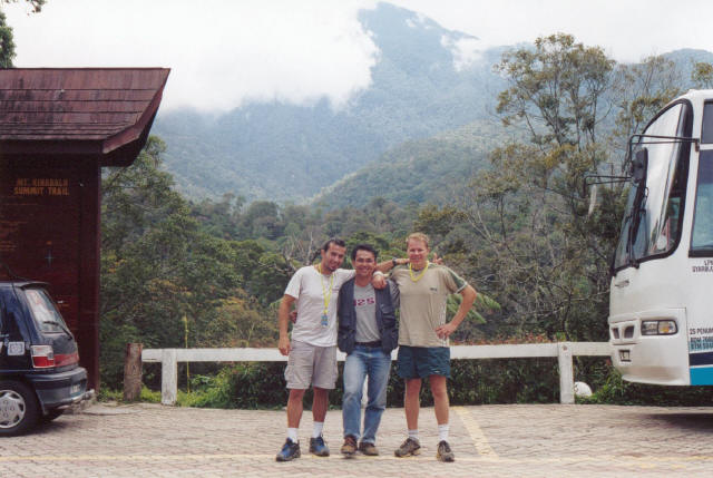 Me Kim and Ian Mont Kinabalu