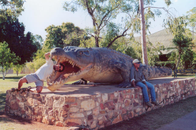 Croc Eating Miquel