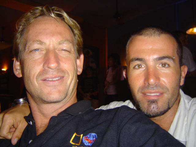 Dan and me