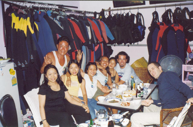 Dive center party 2