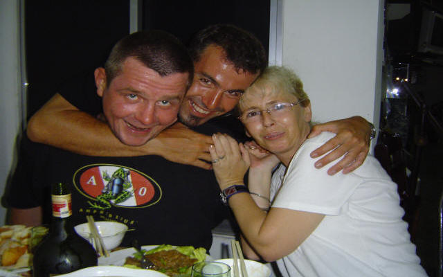 Frank me and carmen