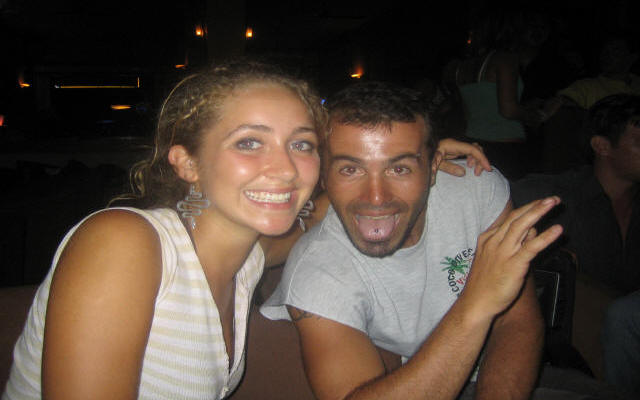 Gabi and me