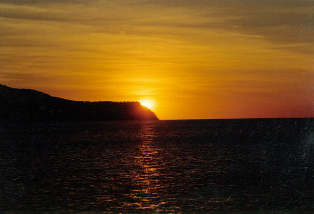 Sun set Whitsundays 5