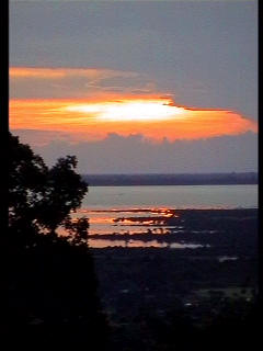 Sunset Camboia